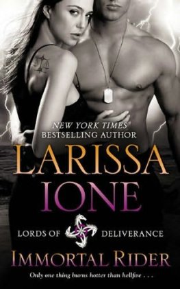 Larissa Ione - Immortal Rider