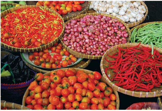 A street market in Bali may look different from the farmers market down the - photo 7