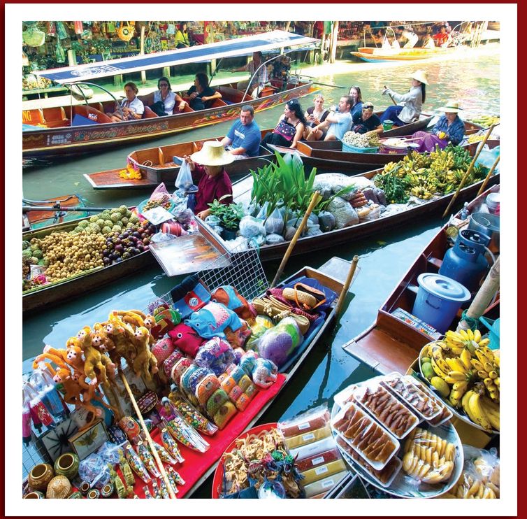 The floating market in Bangkok Feeding Our Cities In towns and cities - photo 8