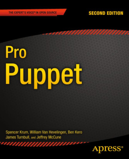 Spencer Krum - Pro Puppet