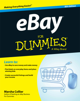 Marsha Collier eBay® For Dummies®, 8th Edition