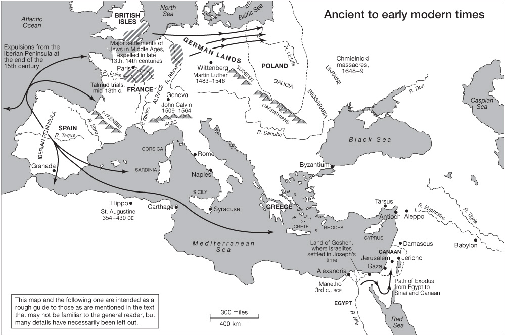 Map 1 Europe and the Mediterannean from ancient times to the end of the Middle - photo 3