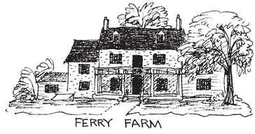 When George was about seven the family moved to Ferry Farm It was across the - photo 10