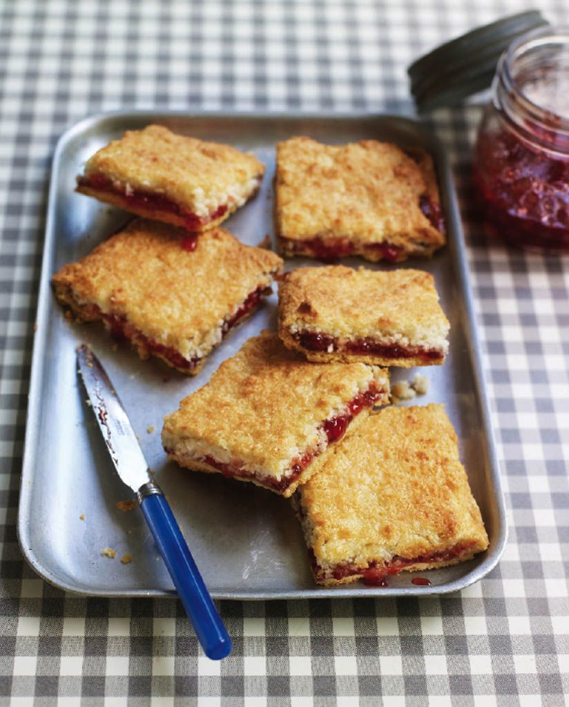 COCONUT JAM SANDWICH BARS A coconuty crunchy take on a jam sandwich Weve - photo 4