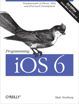 Matt Neuburg Programming iOS 6