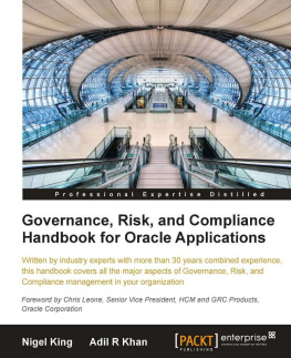 Governance, Risk, and Compliance Handbook for Oracle Applications