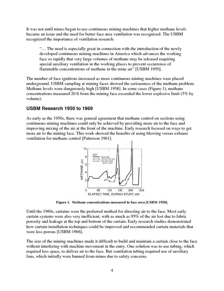 Guidelines for the Control and Monitoring of Methane Gas on Continuous Mining Operations - photo 12