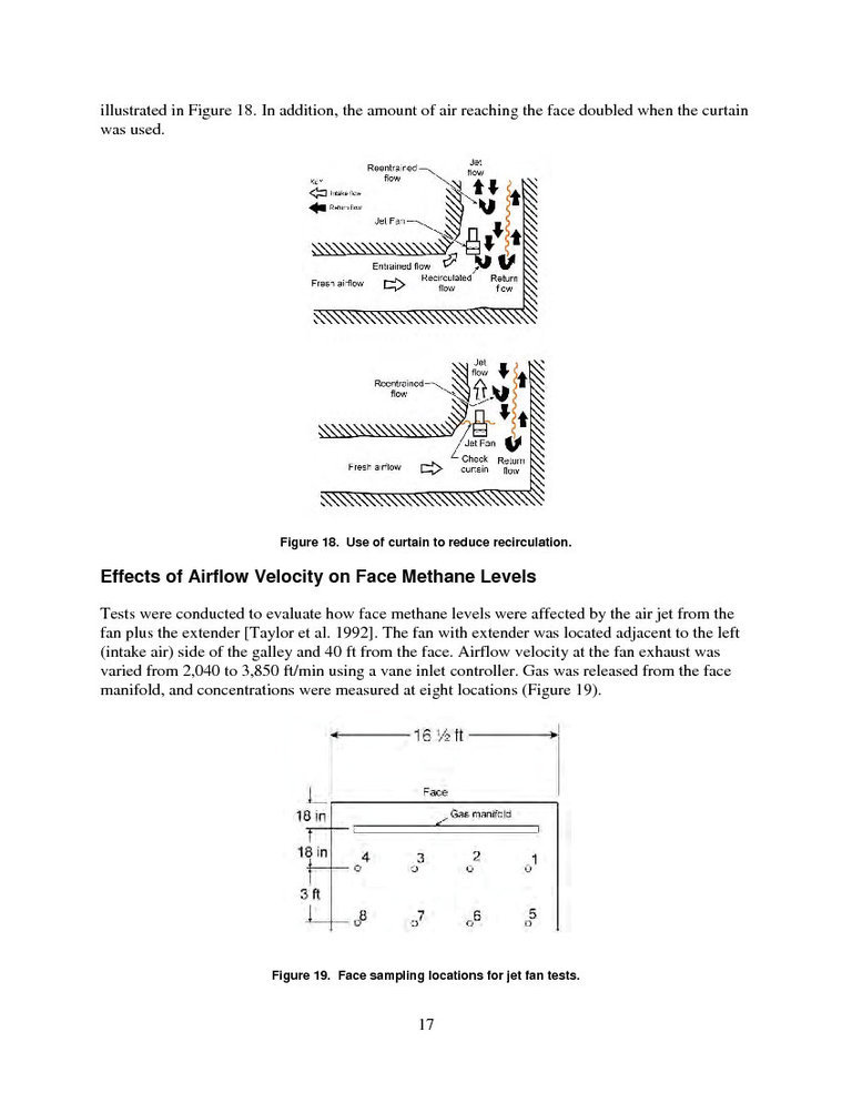 Guidelines for the Control and Monitoring of Methane Gas on Continuous Mining Operations - photo 25