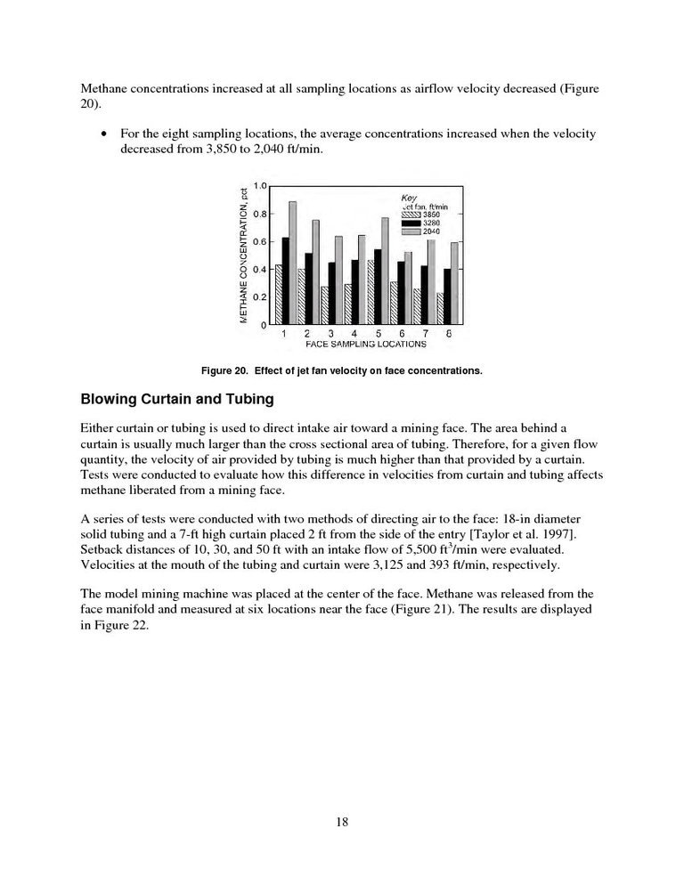 Guidelines for the Control and Monitoring of Methane Gas on Continuous Mining Operations - photo 26