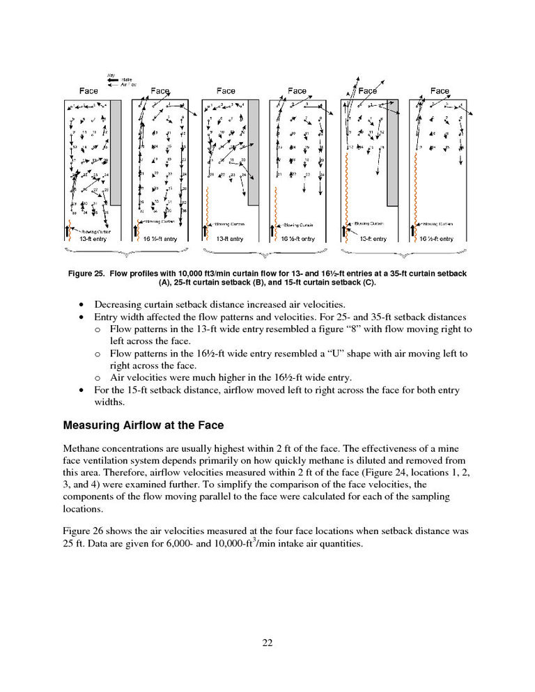 Guidelines for the Control and Monitoring of Methane Gas on Continuous Mining Operations - photo 30