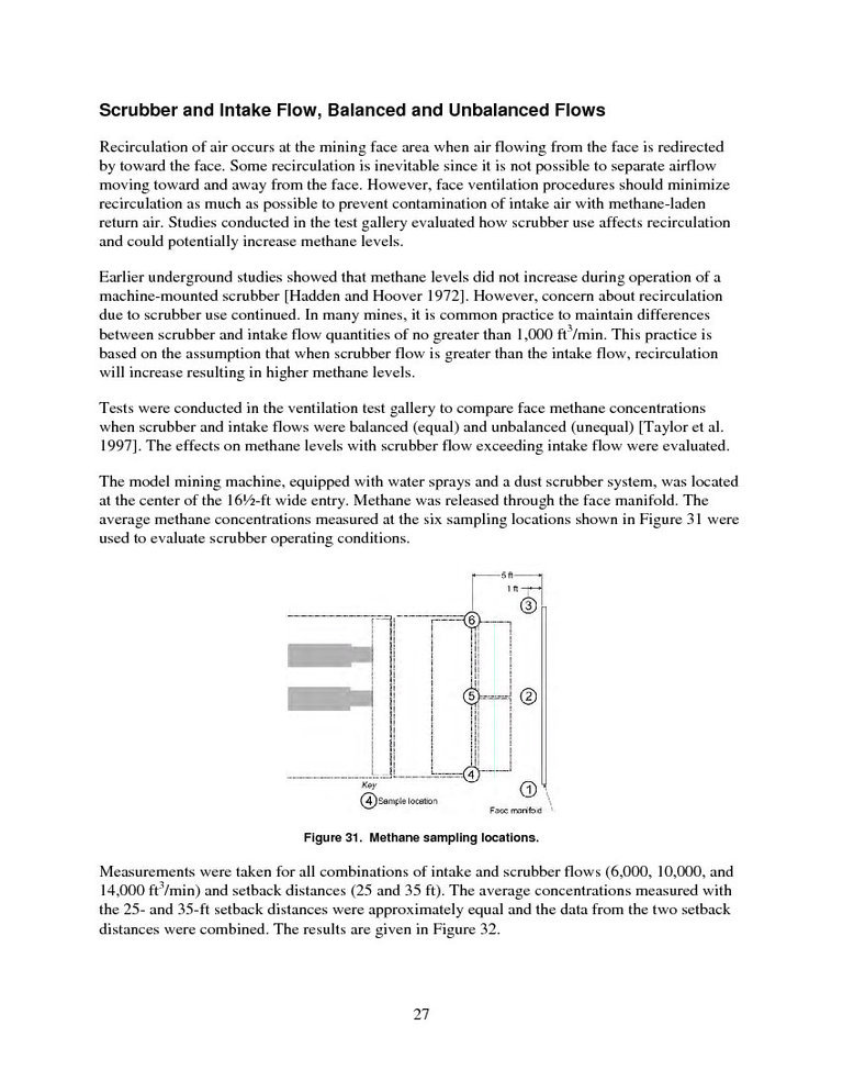 Guidelines for the Control and Monitoring of Methane Gas on Continuous Mining Operations - photo 35