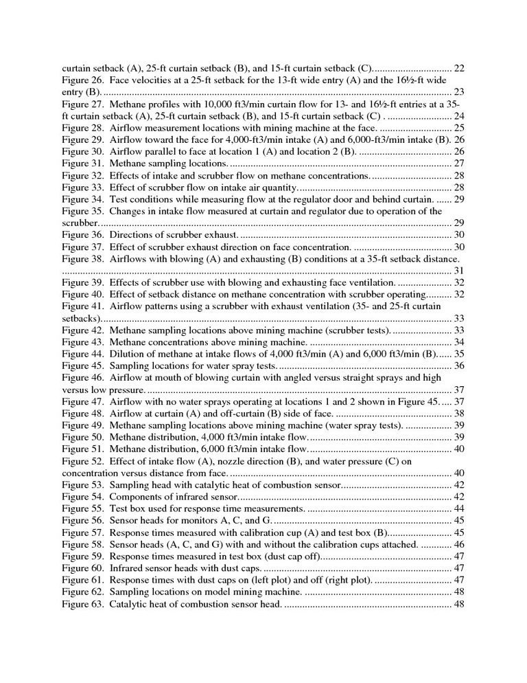 Guidelines for the Control and Monitoring of Methane Gas on Continuous Mining Operations - photo 6