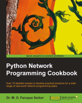 M. O. Faruque Sarker - Python Network Programming Cookbook