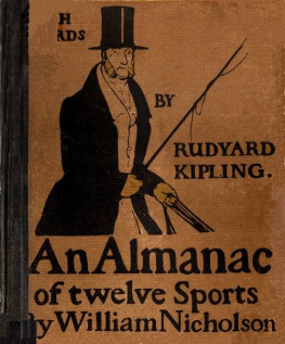 Rudyard Kipling An Almanac of Twelve Sports