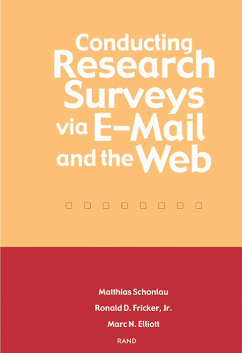 Conducting Research Surveys via E-Mail and the Web Matthias - photo 1
