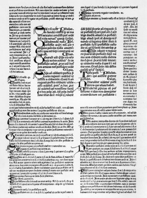 From the Digestum Novum of Justinian printed at Venice by Jenson in 1477 The - photo 1