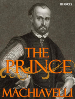 Niccolò Machiavelli The Prince