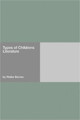 Walter Barnes - Types of Childrens Literature