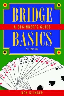 Ron Klinger Bridge Basics: A Beginners Guide