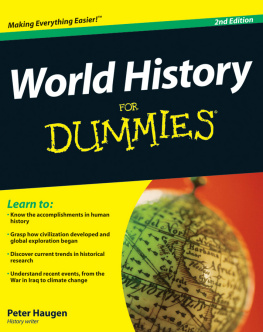 Peter Haugen - World History For Dummies