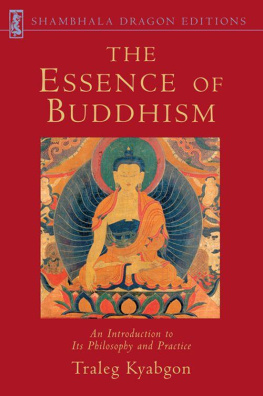 Traleg Kyabgon - The Essence of Buddhism: An Introduction to Its Philosophy and Practice