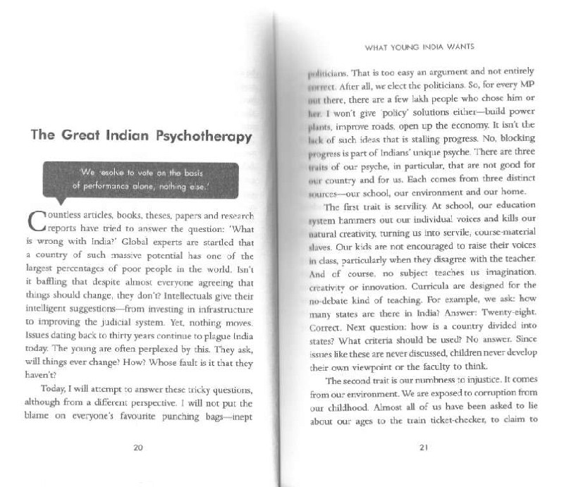 What Young India Wants Selected Non-Fiction - photo 25