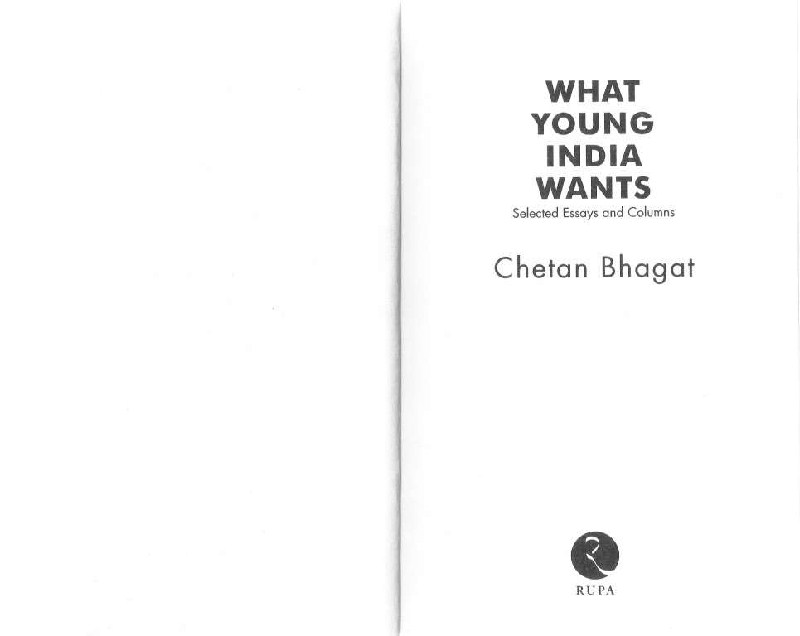 What Young India Wants Selected Non-Fiction - photo 3