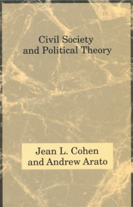 Jean L. Cohen - Civil Society and Political Theory