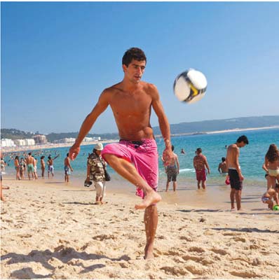 Futebol on Nazars beach Terraced vineyards in the Douro Valley - photo 6