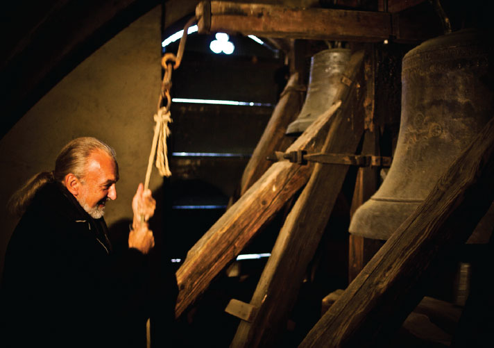 I was so excited when Ribeauvills mayor took me up into the towns bell tower - photo 5