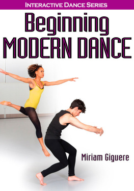 Miriam Giguere - Beginning modern dance