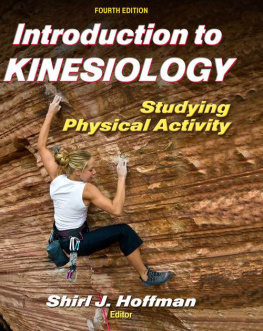 Shirl J Hoffman - Introduction to kinesiology