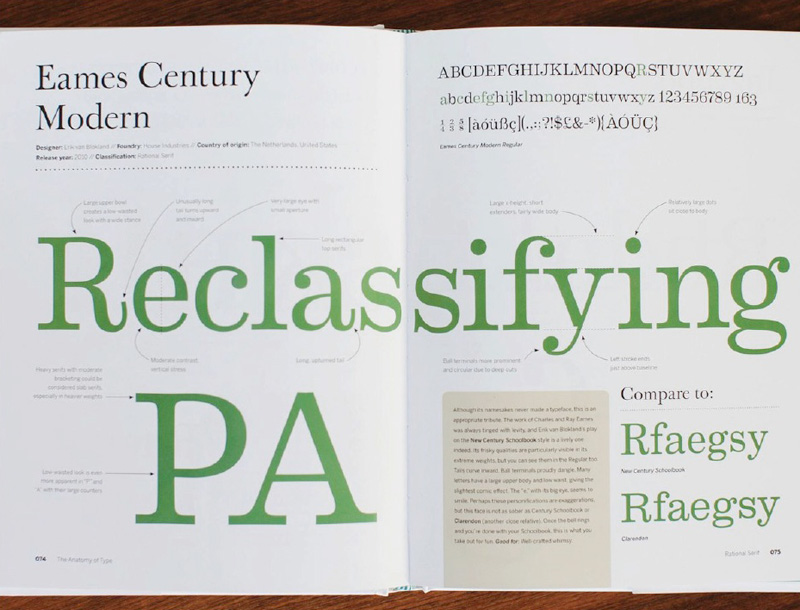 Stephen Coles examines Eames Century Modern in The Anatomy of Type pp7475 It - photo 5