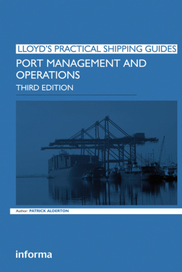 Patrick Alderton - Port Management and Operations