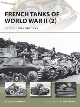 Steven Zaloga - French Tanks of World War II (2): Cavalry Tanks and AFVs (New Vanguard)