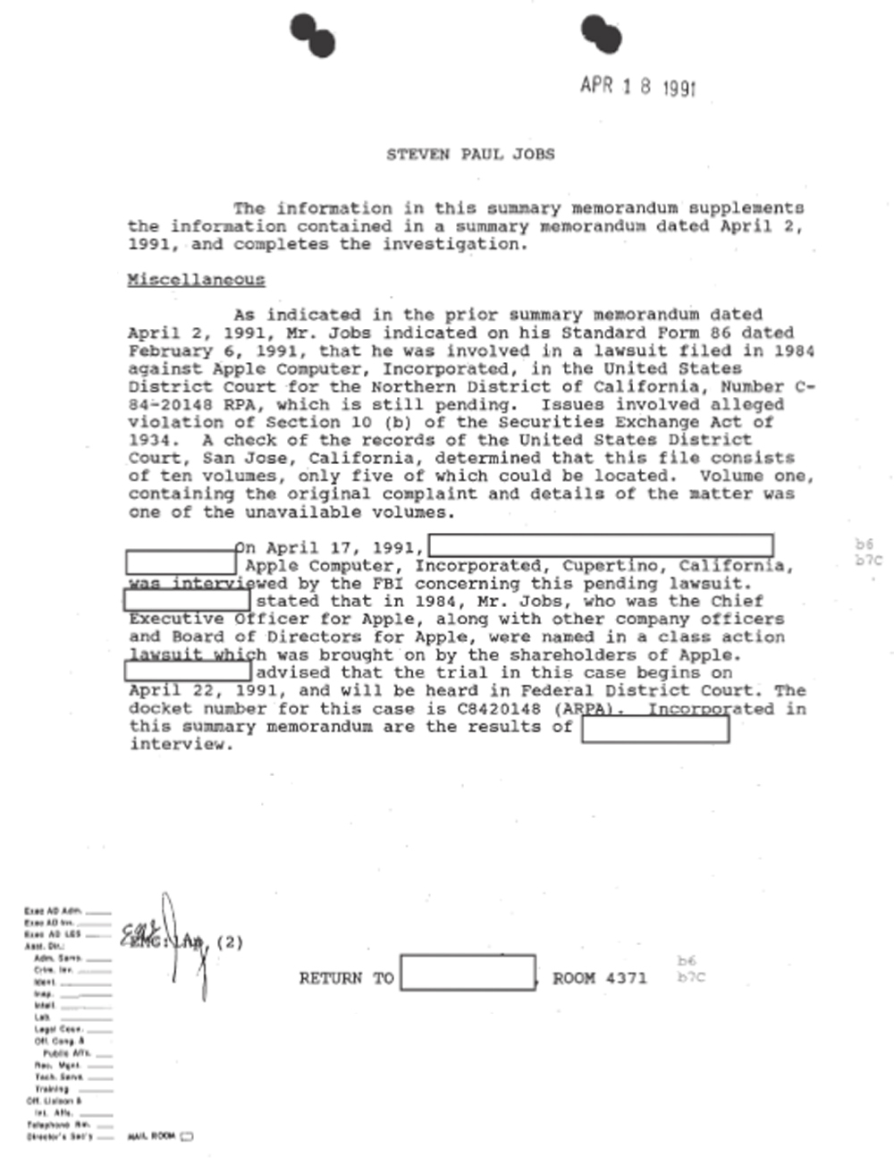 The FBI File on Steve Jobs - photo 35