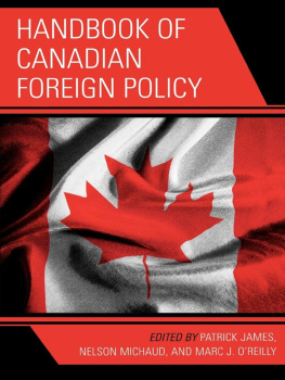 Patrick James (Ed.) - Handbook of Canadian Foreign Policy