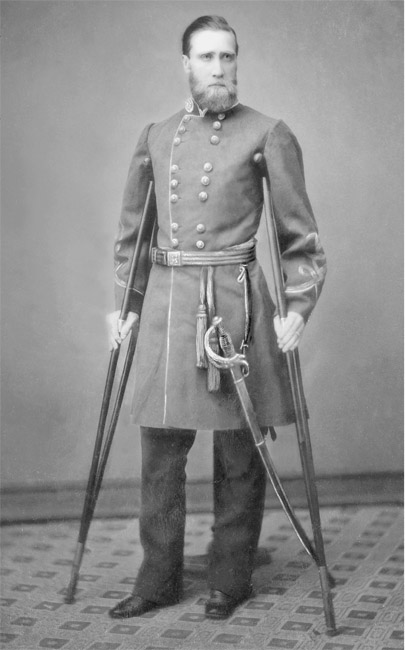 General John Bell Hood in a previously unpublished photograph circa Richmond - photo 4