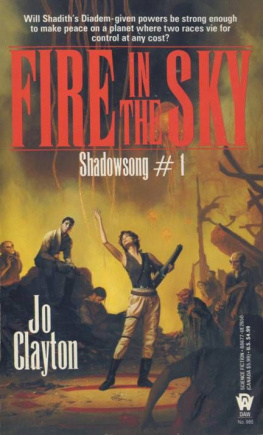 Jo Clayton - Fire in the Sky (Shadowsong Trilogy, No 1)