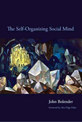 John Bolender - The Self-Organizing Social Mind