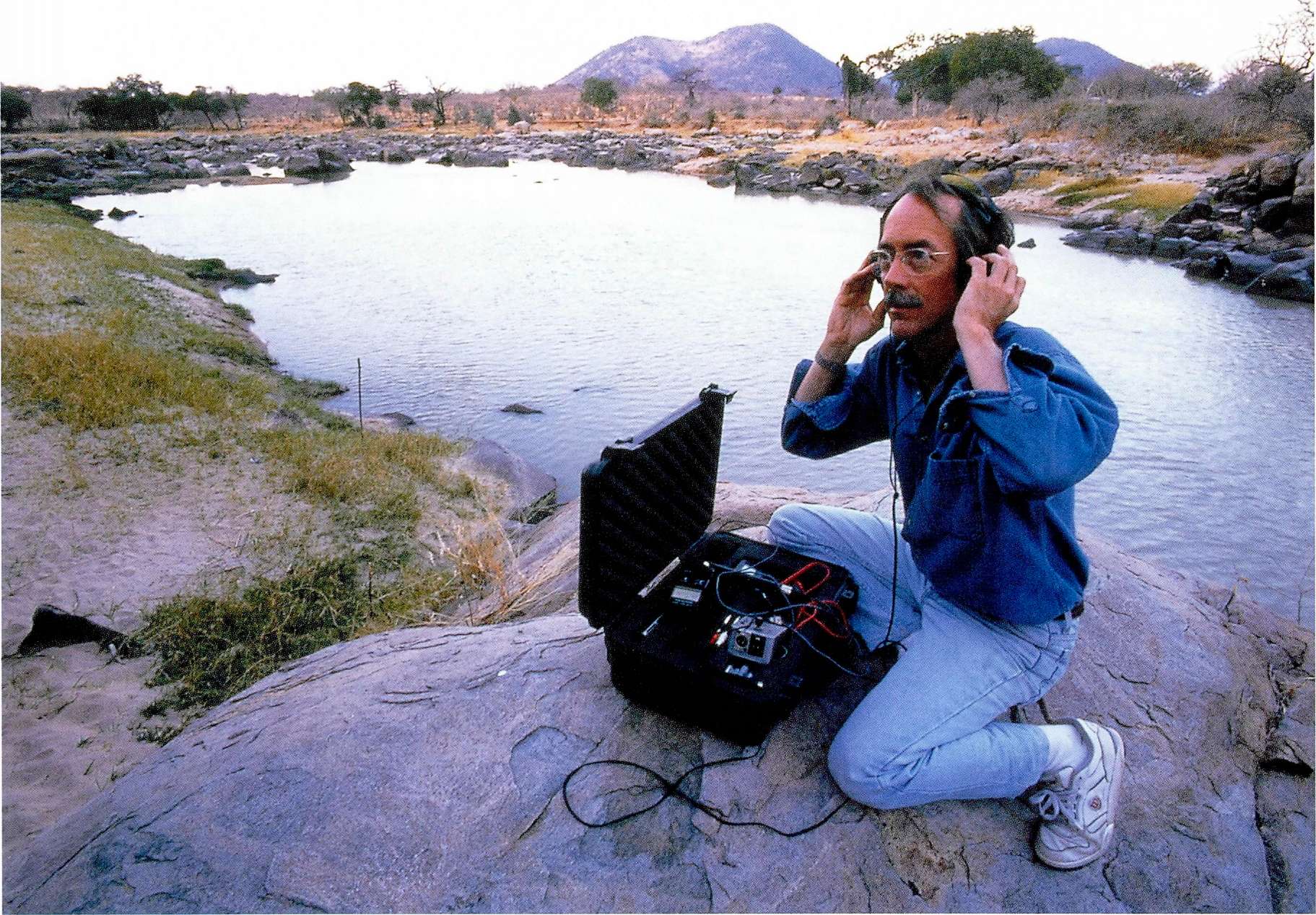 Bill Barklow a bioacoustic pioneer listens to the underwater sounds of - photo 4