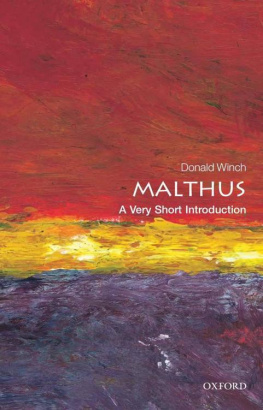 Donald Winch - Malthus: A Very Short Introduction