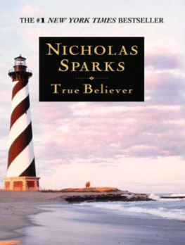 Nicholas Sparks True Believer