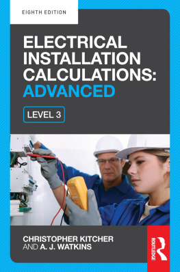 Christopher Kitcher - Electrical Installation Calculations: Advanced