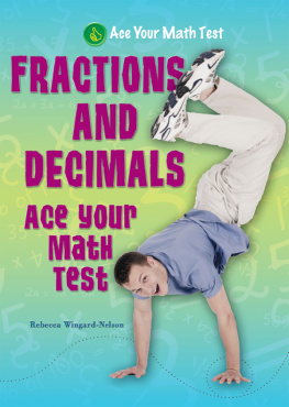 Rebecca Wingard-Nelson Fractions and Decimals