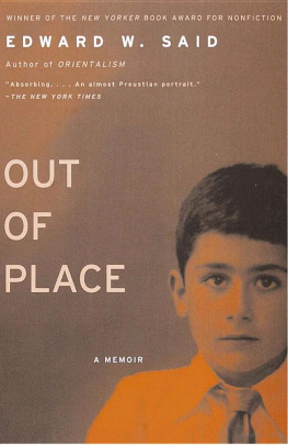 Edward W. Said - Out of Place: A Memoir