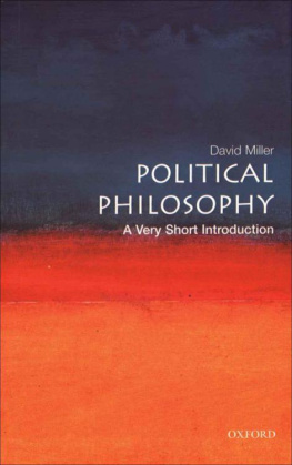 David Miller - Political Philosophy: A Very Short Introduction