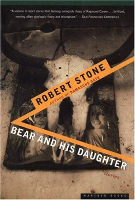 Robert Stone Bear and His Daughter