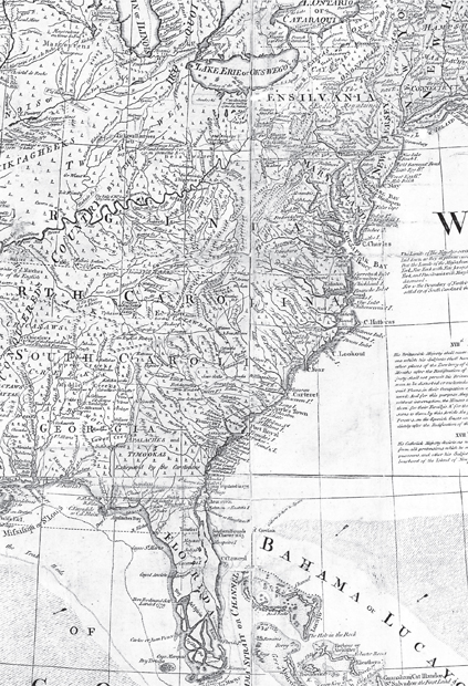 The North American interior as the British saw it in the 1760s in a map drawn - photo 6