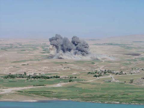 Air strike near Mazdurak in support of C Company With no civilian population - photo 9